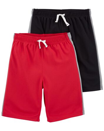 Kid 2-Pack Mesh Shorts, 