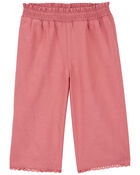 Baby 2-Piece Boxy-Fit Tee & Pull-On  Flare Pants Set
, image 4 of 5 slides