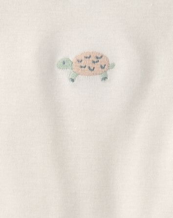 Baby 5-Pack Sleeveless Multipack Animal Bodysuits - Cream, 