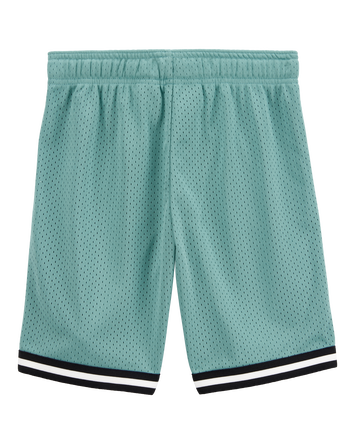 Kid Fan-Favorite Mesh Short - Teal, 