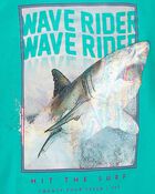 Kid Wave Rider Shark Jersey Tee, image 3 of 3 slides