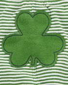 Baby 2-Piece First St. Patrick's Day Bodysuit Pant Set, image 2 of 4 slides