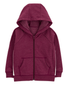 Toddler 2-Piece Zip-Up Fleece Hoodie & Pants Set, image 4 of 9 slides