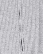 Baby 2-Way Zip Ribbed Sleep & Play Pajamas, image 2 of 3 slides