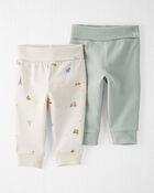 Baby Organic Cotton 2-Pack Joggers, image 1 of 3 slides
