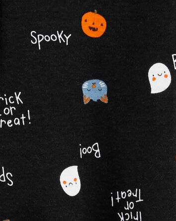 Baby 1-Piece Halloween 100% Snug Fit Cotton Footie Pajamas, 