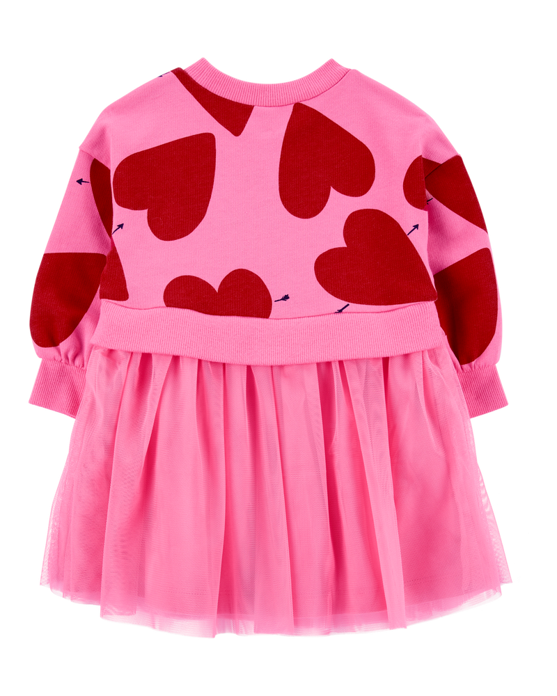 Baby Heart Long-Sleeve Dress, image 2 of 5 slides