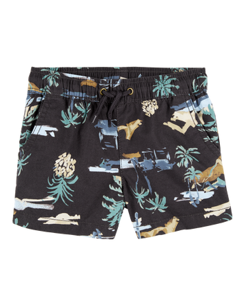 Baby Tropical Print Pull-On Short, 