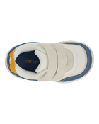 Baby  Every Step® First Walker Fashion Sneakers - White/Blue, image 4 of 7 slides