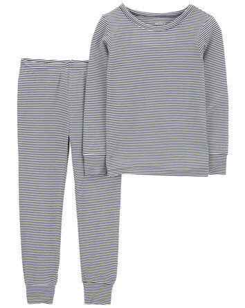 Toddler 2-Piece Striped PurelySoft Pajamas, 