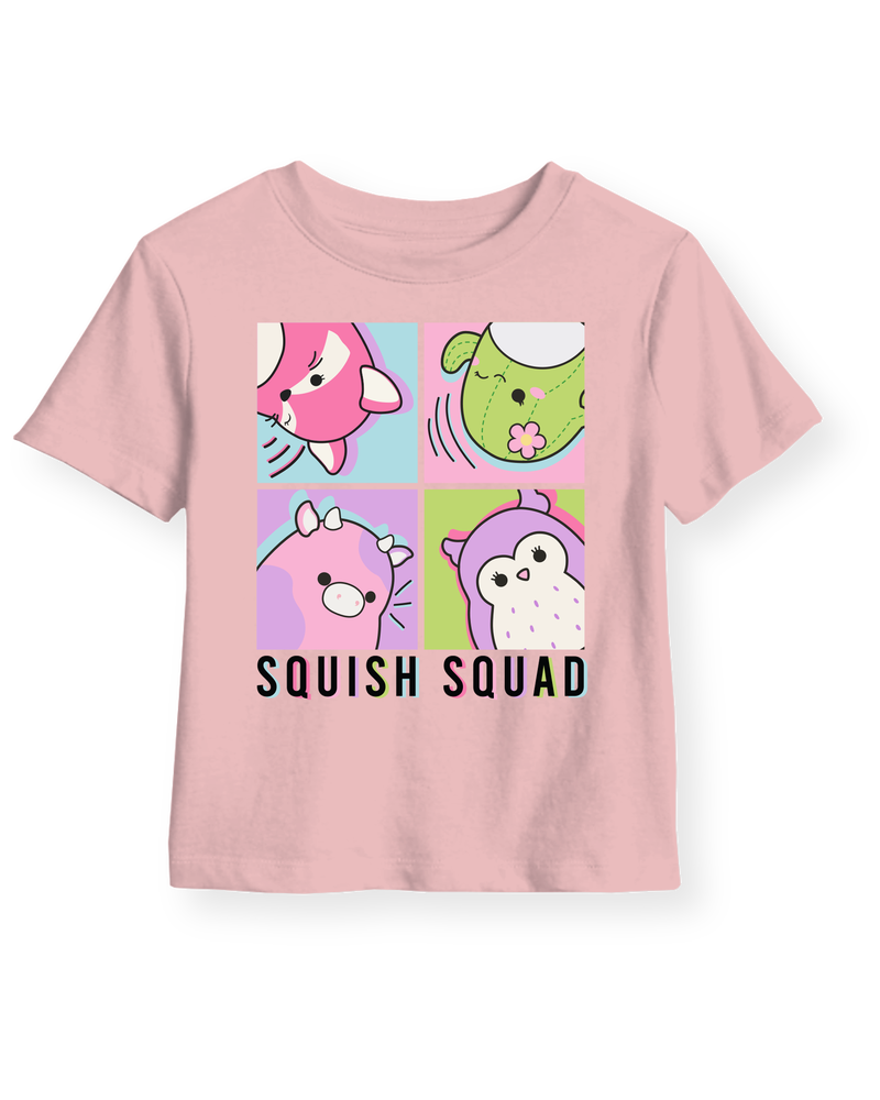 Kid Squishmallow™ Short-Sleeve Graphic Tee - Pink, image 1 of 2 slides