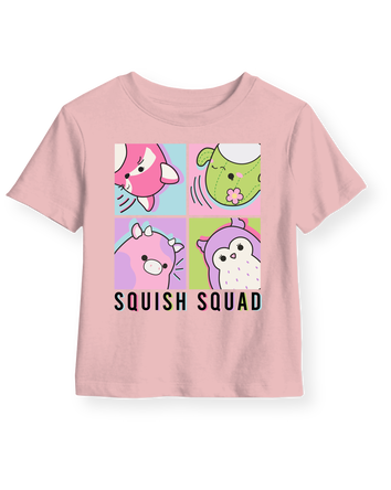 Kid Squishmallow™ Short-Sleeve Graphic Tee - Pink, 