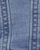 Baby Classic Knit-Like Denim Jacket, image 2 of 4 slides