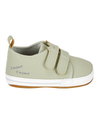 Baby Boy Dinosaur Slip-On Shoes - Olive, image 2 of 7 slides