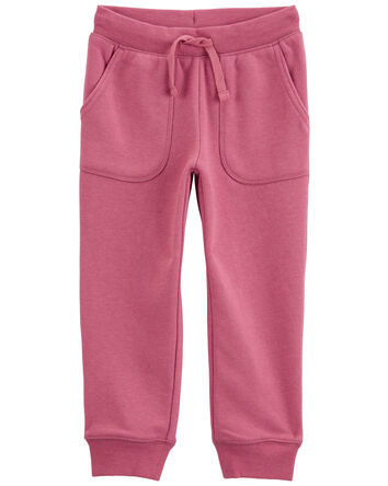 Fleece Drawstring Joggers, 