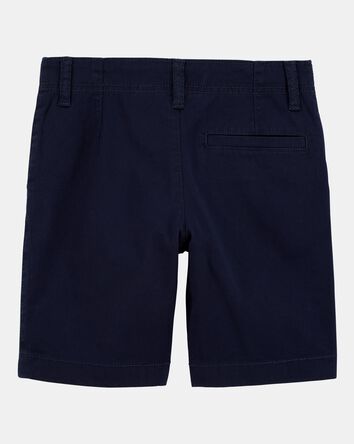Kid  Stretch Chino Uniform Shorts - Navy, 