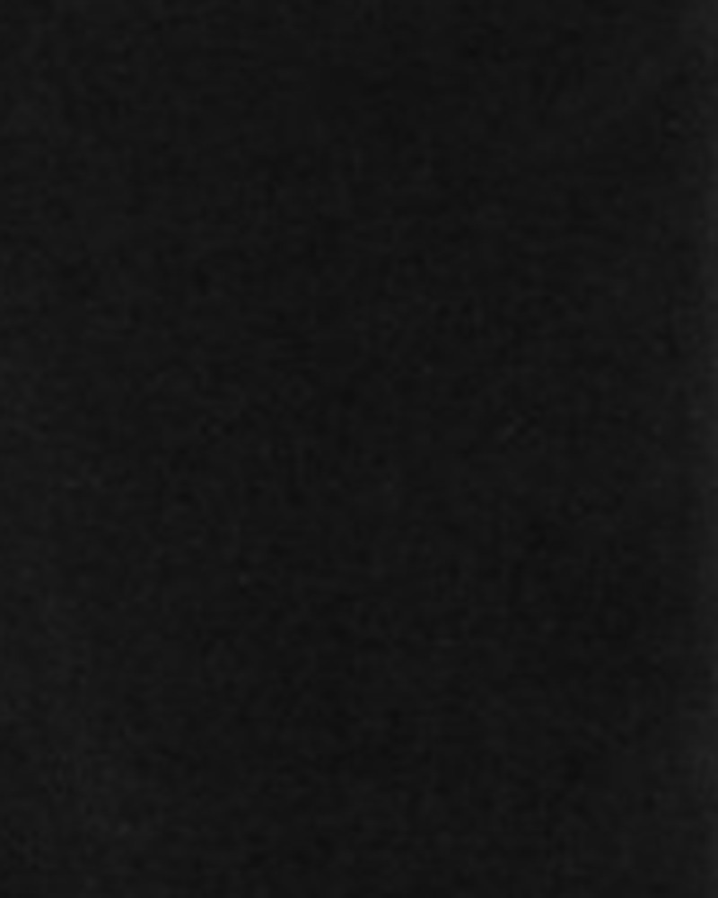 Baby 2-Pack Black & Grey Cotton Stretch Leggings, image 3 of 3 slides