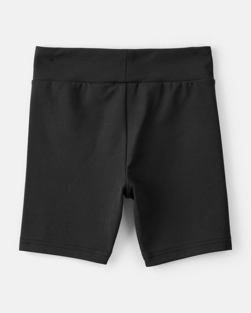 Girls Knit Bike Shorts - Black, image 2 of 4 slides