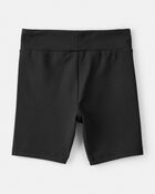Girls Knit Bike Shorts - Black, image 2 of 4 slides