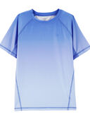 Blue - Kid Short-Sleeve Active Fit Shirt