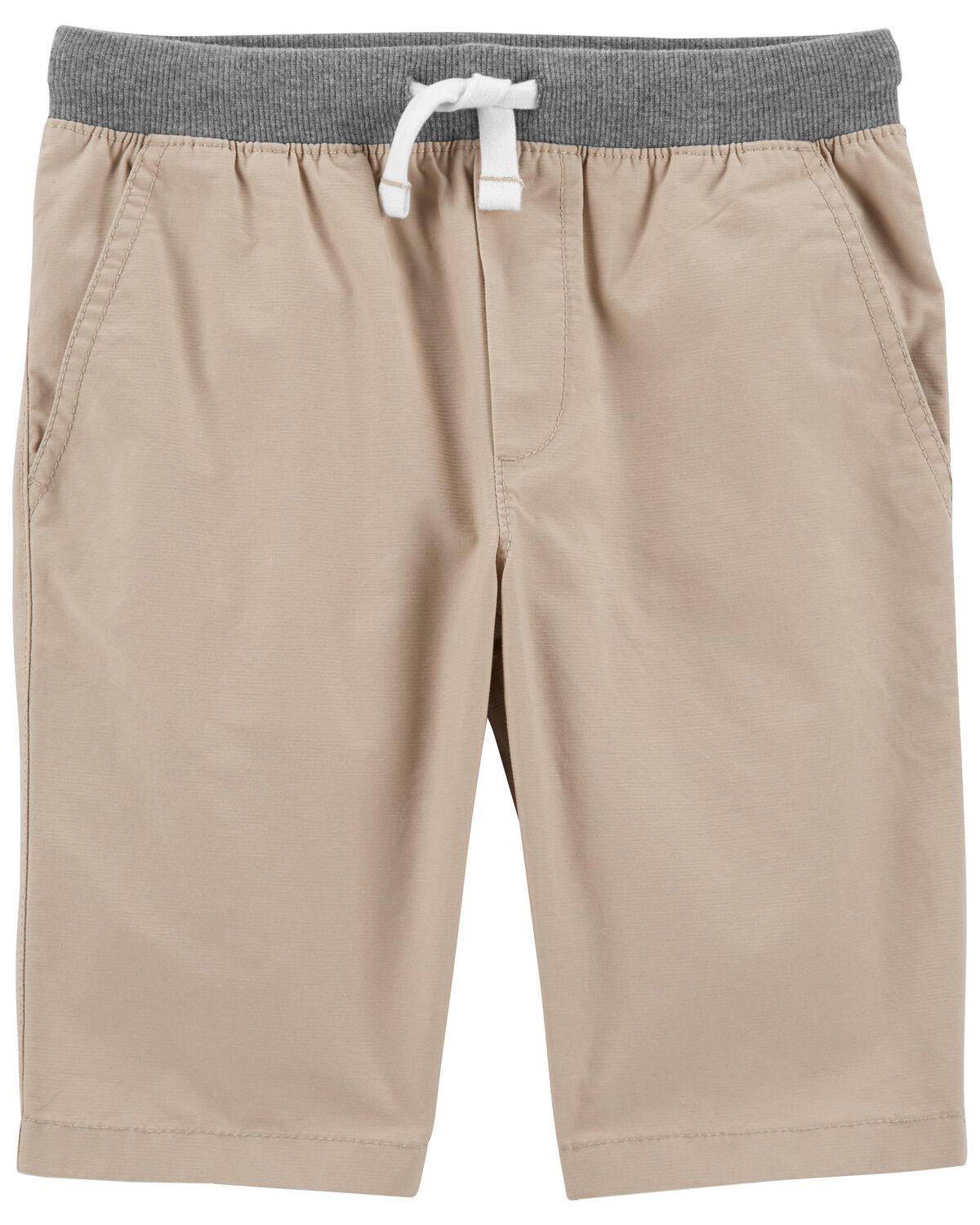 Khaki Kid PullOn Dock Shorts