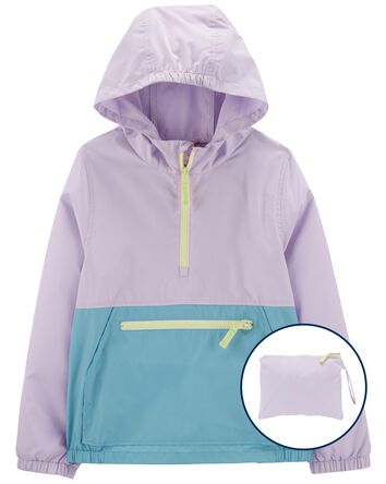 Kid Color Block Pullover Jacket, 
