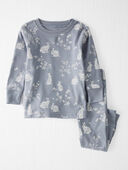 Grey - Baby Organic Cotton 2-Piece Pajamas 