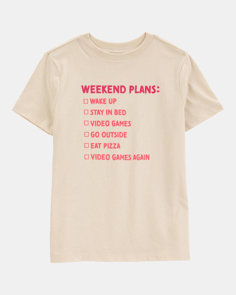 Boys Weekend Plans Short-Sleeve Graphic Tee, image 1 of 3 slides