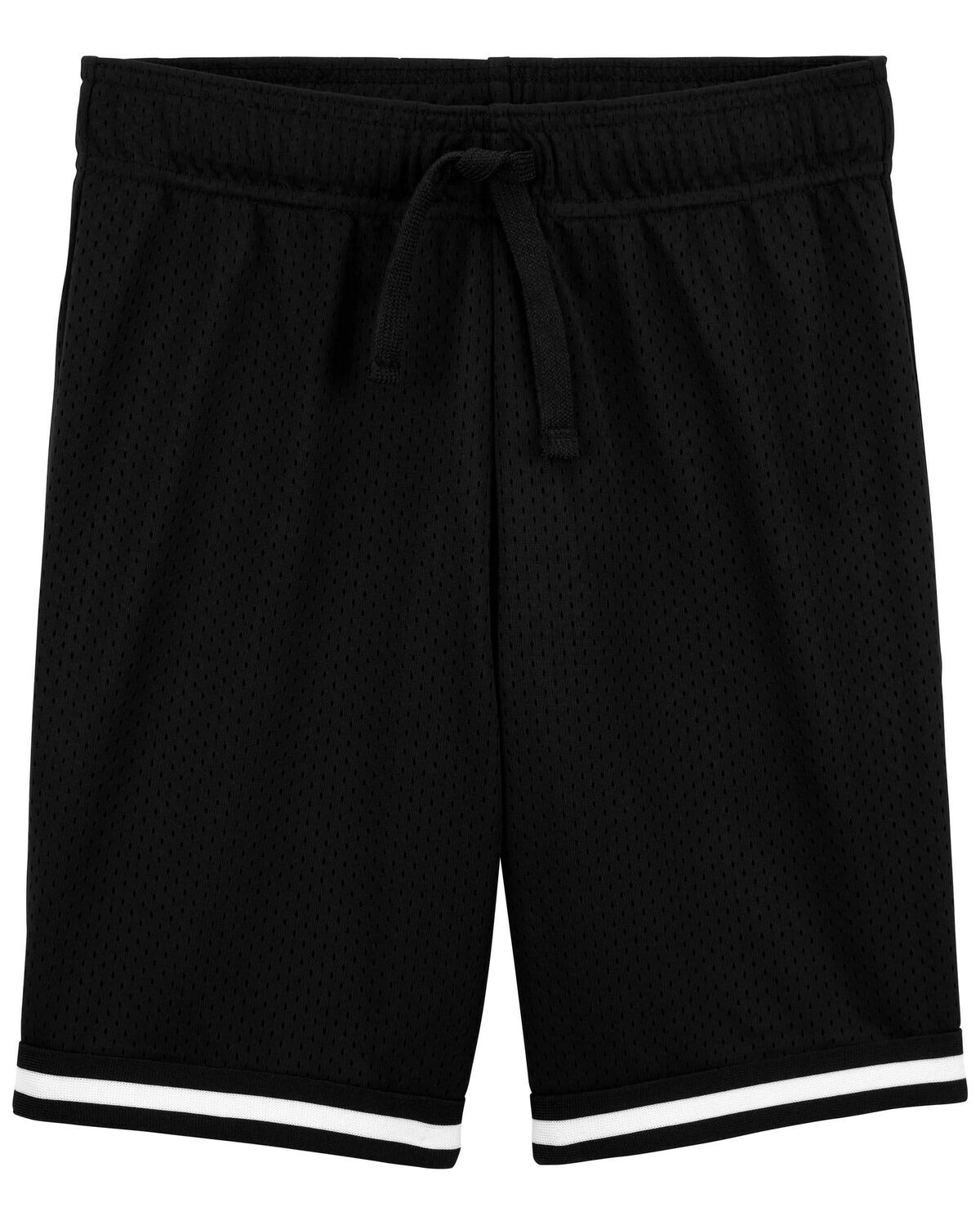 Black Kid Sporty Mesh Fan Favorite Shorts