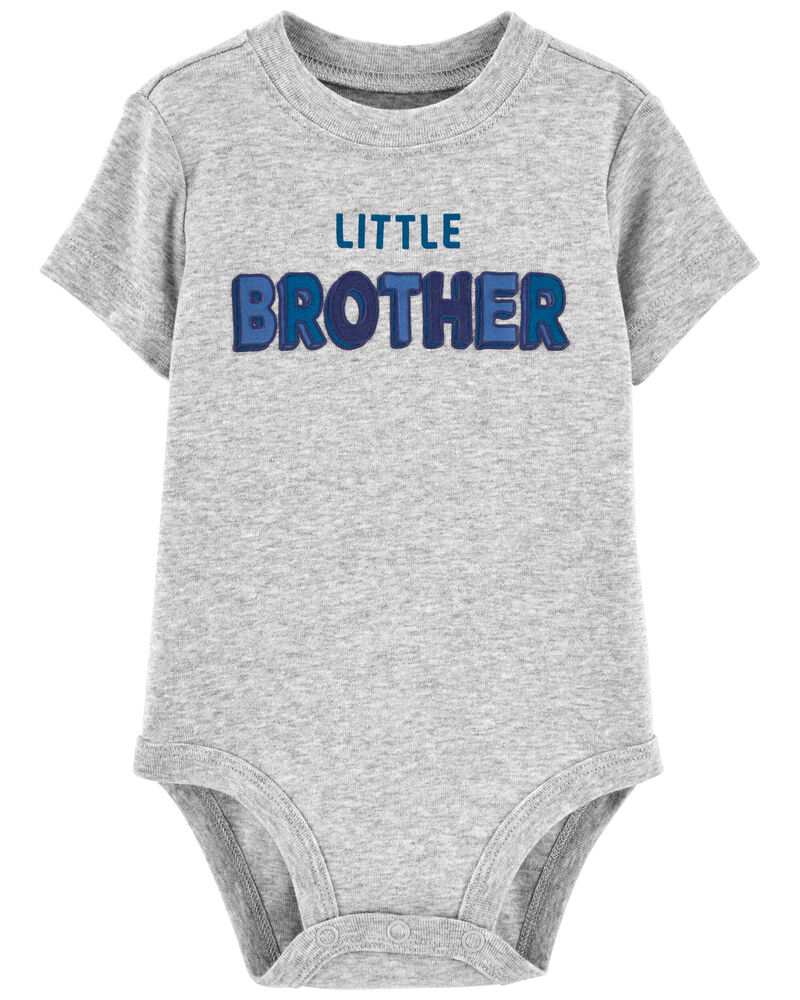 Baby Little Brother Bodysuit, image 1 of 3 slides