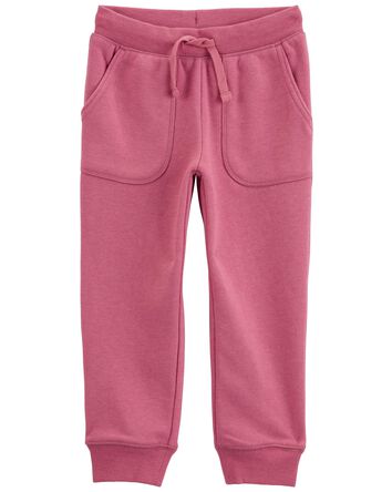 Toddler Fleece Drawstring Joggers
, 