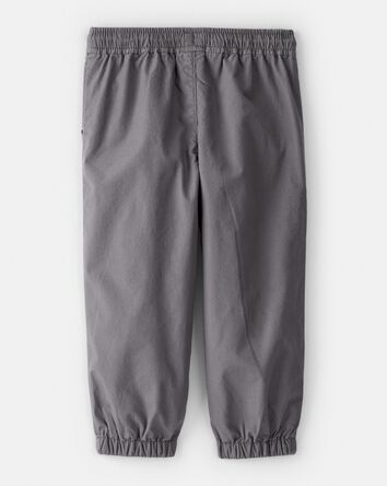 Toddler Boy Lined Joggers - Grey, 