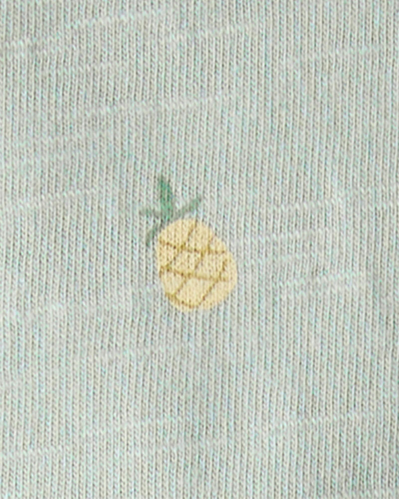 Baby Organic Cotton Pineapple-Print Tee, image 3 of 4 slides