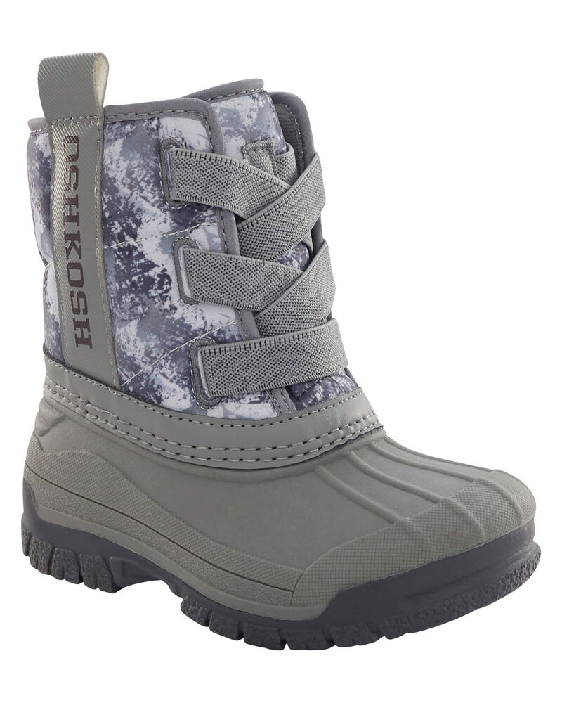 Toddler Lace-Up Snow Boots, image 1 of 7 slides