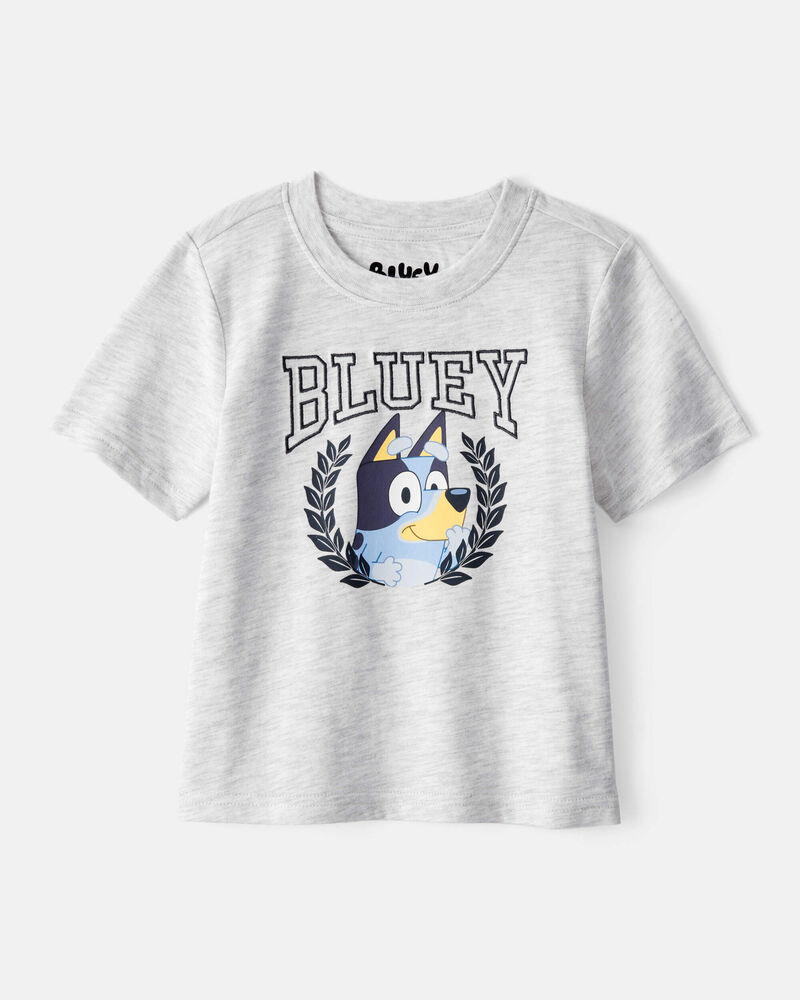 Baby Boy Bluey Short-Sleeve Graphic Tee - Grey, image 1 of 1 slides