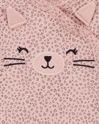 Baby Cat Side-Snap Sleep & Play Pajamas, image 2 of 3 slides