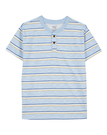 Kid 2-Piece Henley & Shorts Outfit Set, 