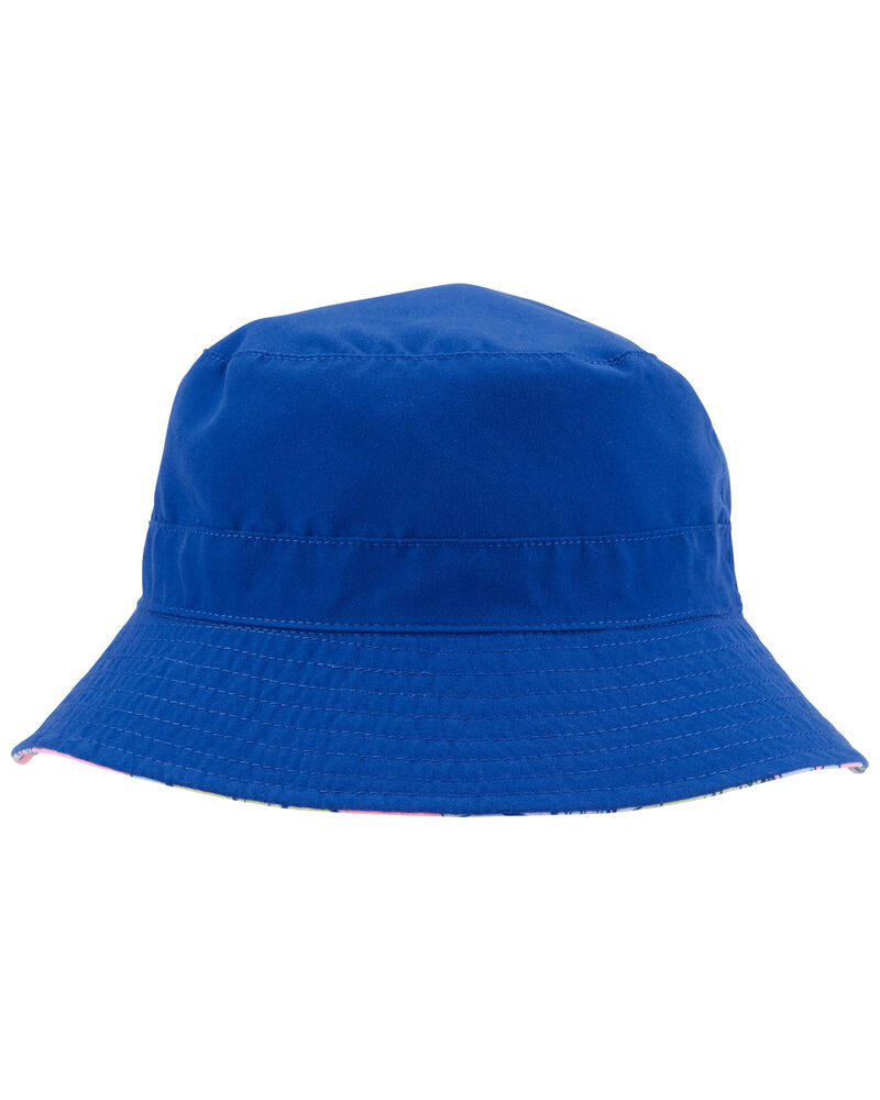 Toddler Tropical Swim Reversible Bucket Hat, image 2 of 3 slides
