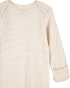 Baby 2-Pack Sleeper Gowns - Ivory/Tan, image 2 of 5 slides