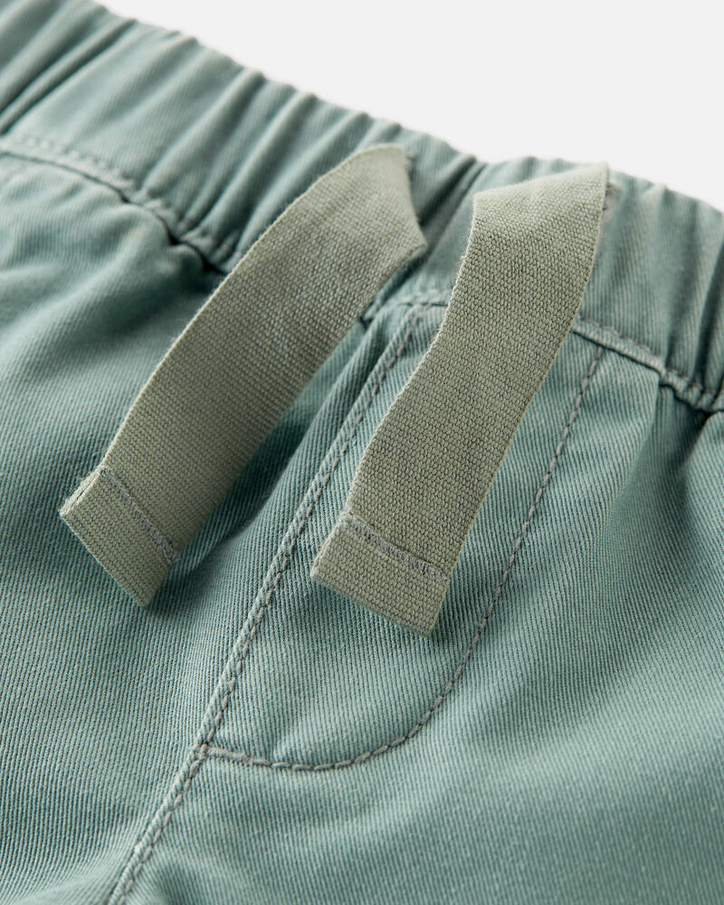Toddler Organic Cotton Drawstring Shorts, image 3 of 4 slides