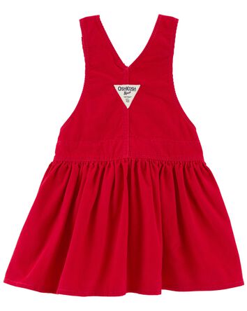 Toddler Corduroy Jumper Dress, 