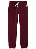 Burgundy - Pull-On Joggers