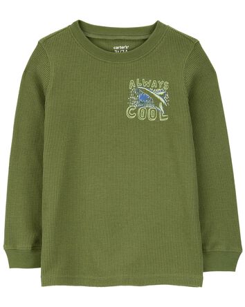 Baby Shark Thermal Graphic Tee, 