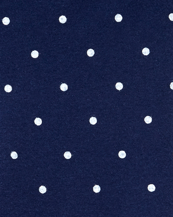 Toddler Cotton Polka Dot Stretch Leggings, 