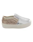 Toddler Metallic Slip-On Casual Shoes, image 2 of 7 slides