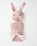 Baby Organic Cotton Bunny Lovey, image 2 of 3 slides