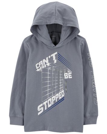 Kid Can't Be Stopped Hooded Tee, 