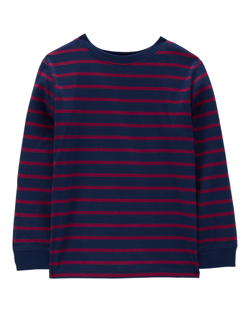 Kid 2-Pack Striped Long-Sleeve Tees, image 2 of 5 slides