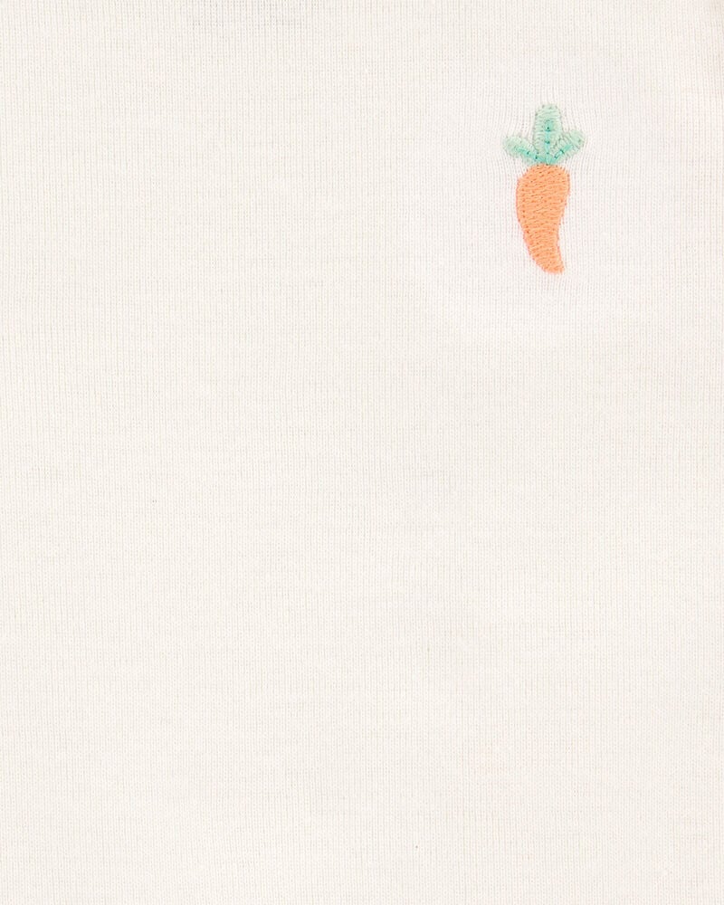 Baby 5-Pack Vegetables Sleeveless Bodysuits - Ivory, image 5 of 7 slides