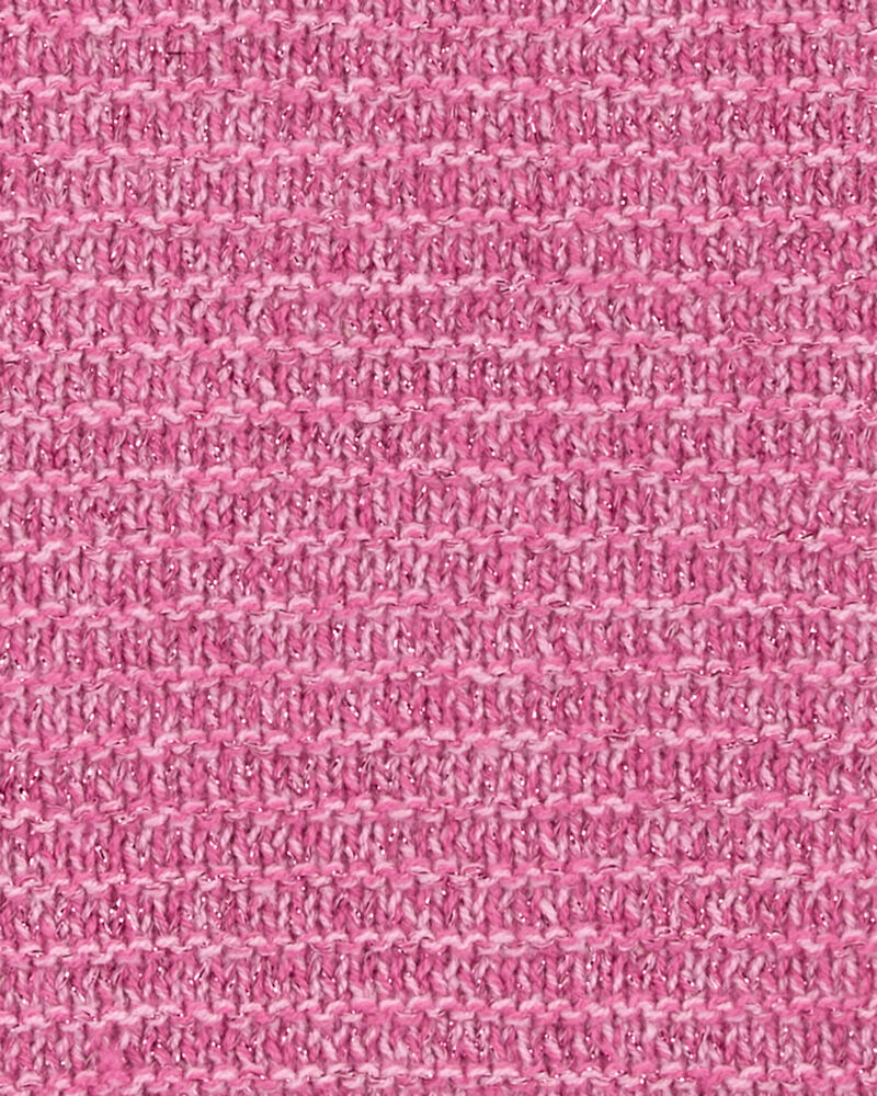 Baby 2-Piece Halter Neck Crochet Sweater Tank & Denim Shorts Set, image 2 of 5 slides